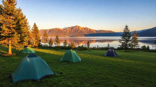 Les meilleurs spots de camping près du lac du Bourget