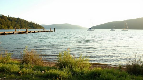 Où camper au bord du lac du Bourget pendant vos vacances